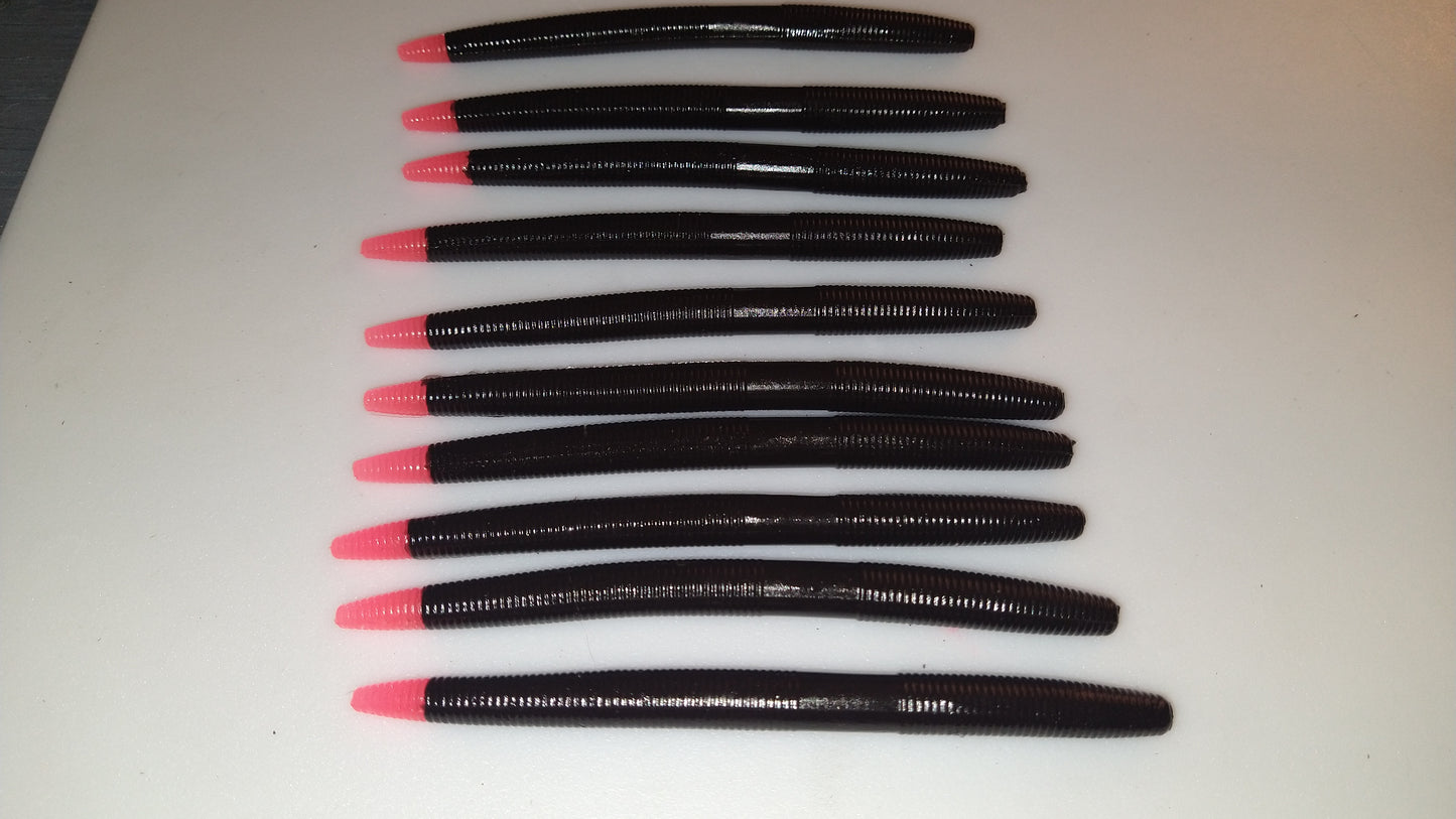 Color Tips & Tails Soft Plastics