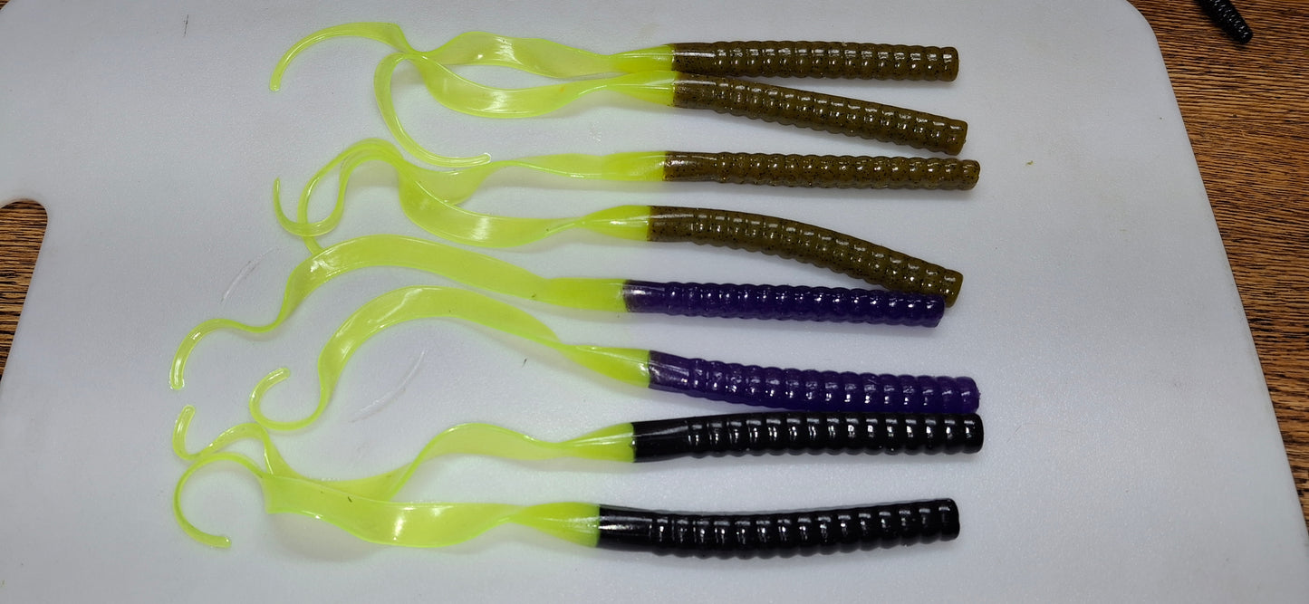 Color Tips & Tails Soft Plastics