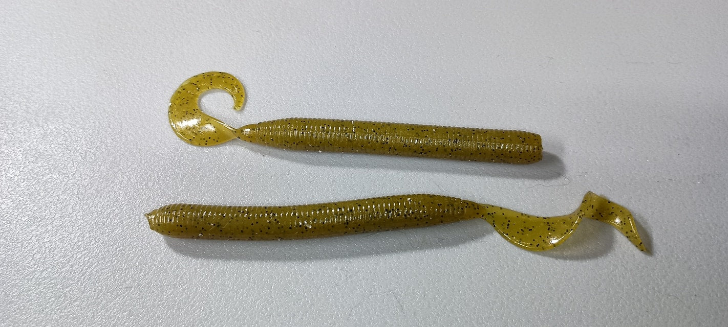 4" Curly Tail Grub Worm