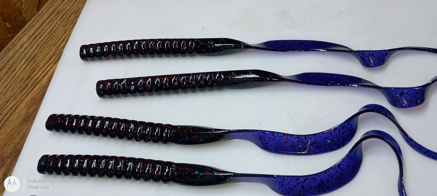 10" Ribbontail Worms