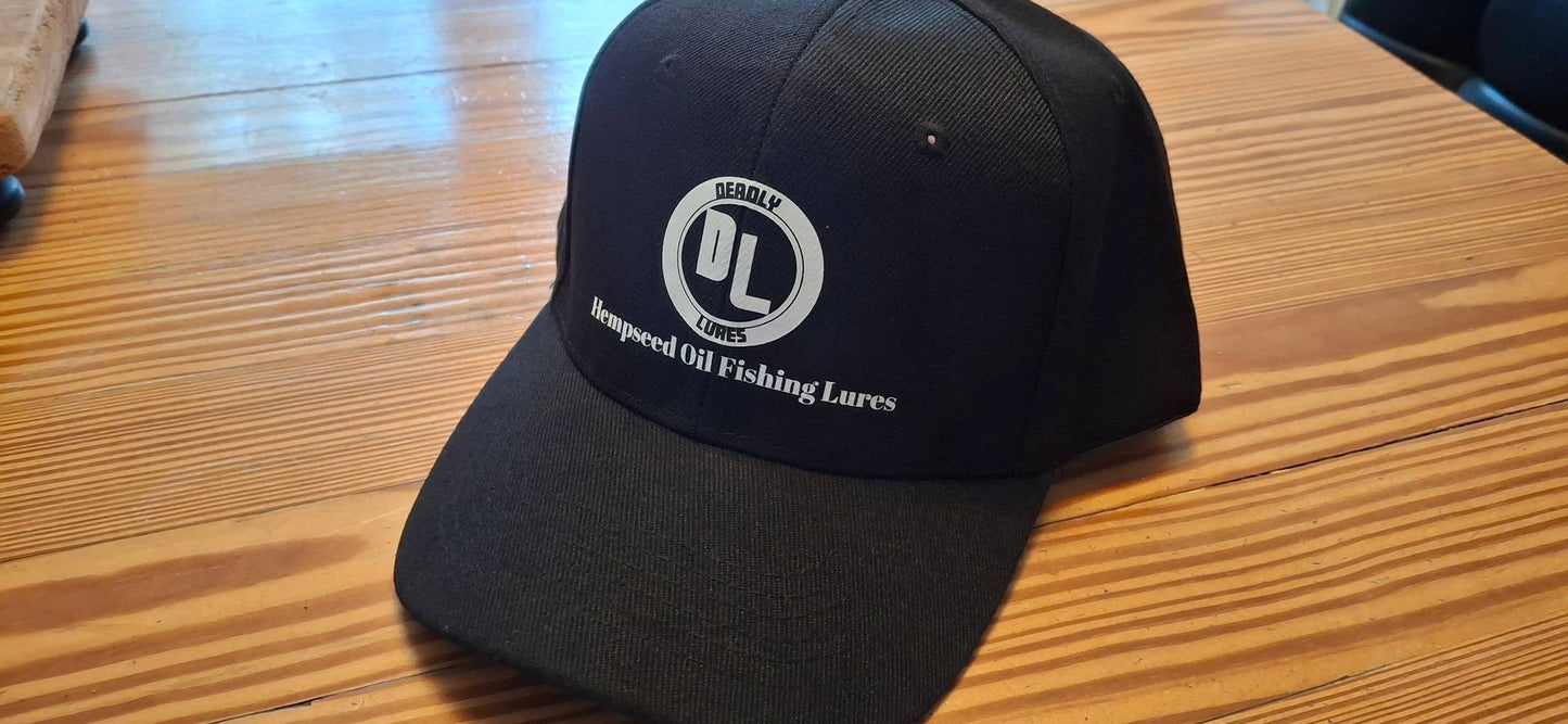 Deadly Lures Hat Circle Logo
