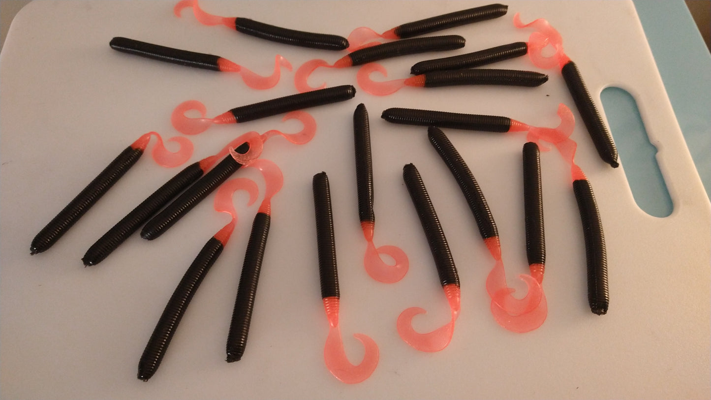 Color Tips & Tails Soft Plastics