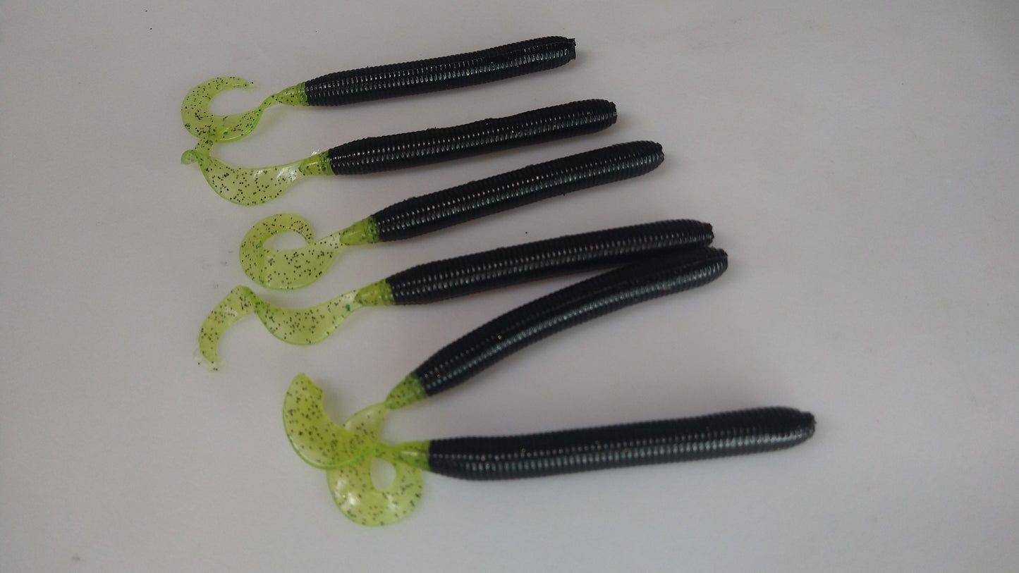 Color Tips & Tails Soft Plastics